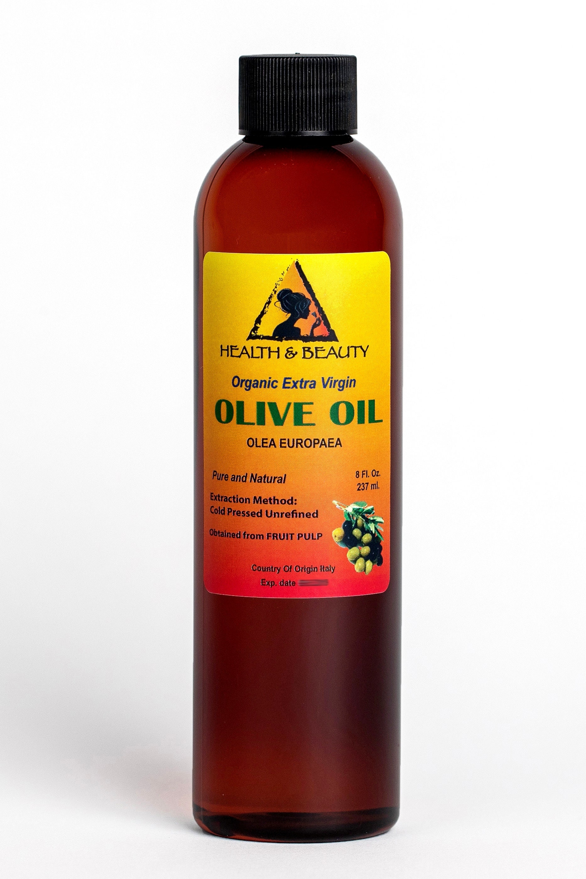 8 oz OLIVE OIL Extra VIRGIN Organic Carrier Cold Pressed Etsy