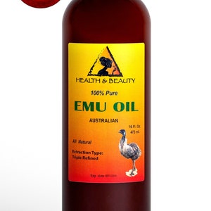 48 oz EMU OIL AUSTRALIAN Triple Refined Organic 100% Pure