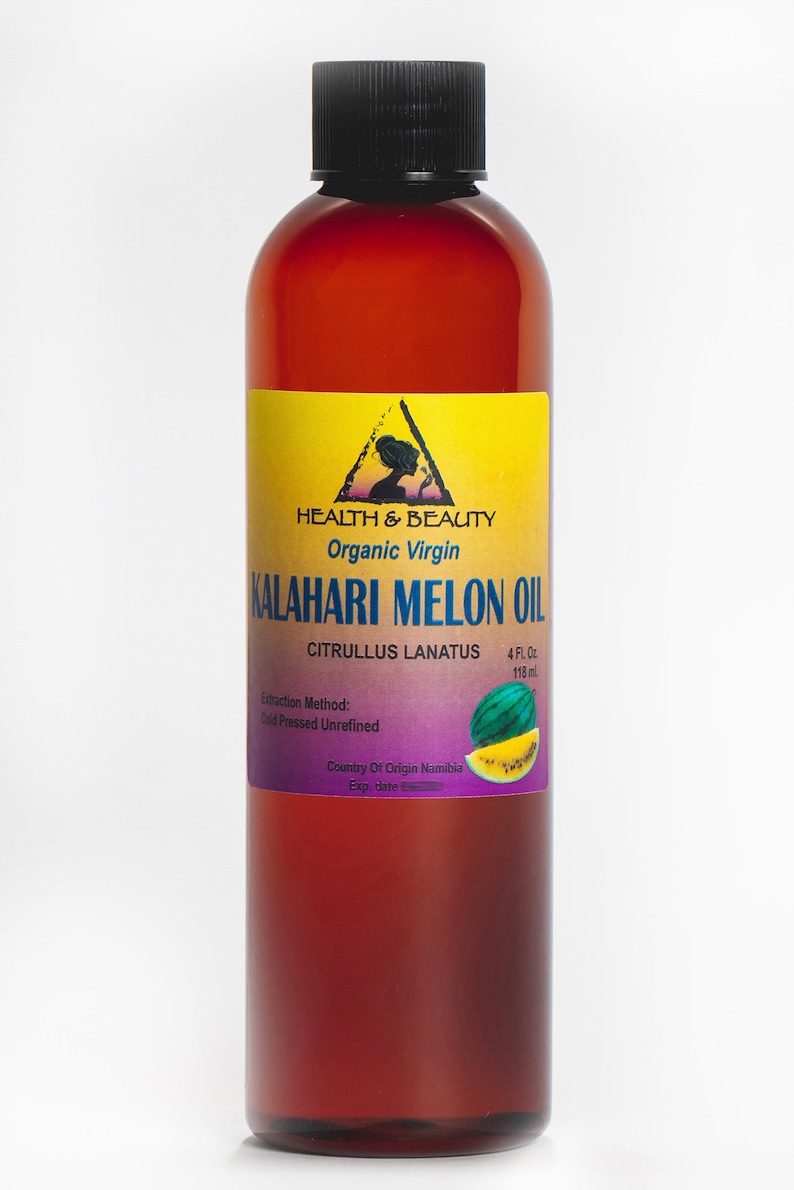 4 Oz KALAHARI MELON SEED Oil Unrefined Organic Virgin Raw Cold Etsy