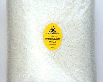 Organic White Beeswax Pellets - 14 oz