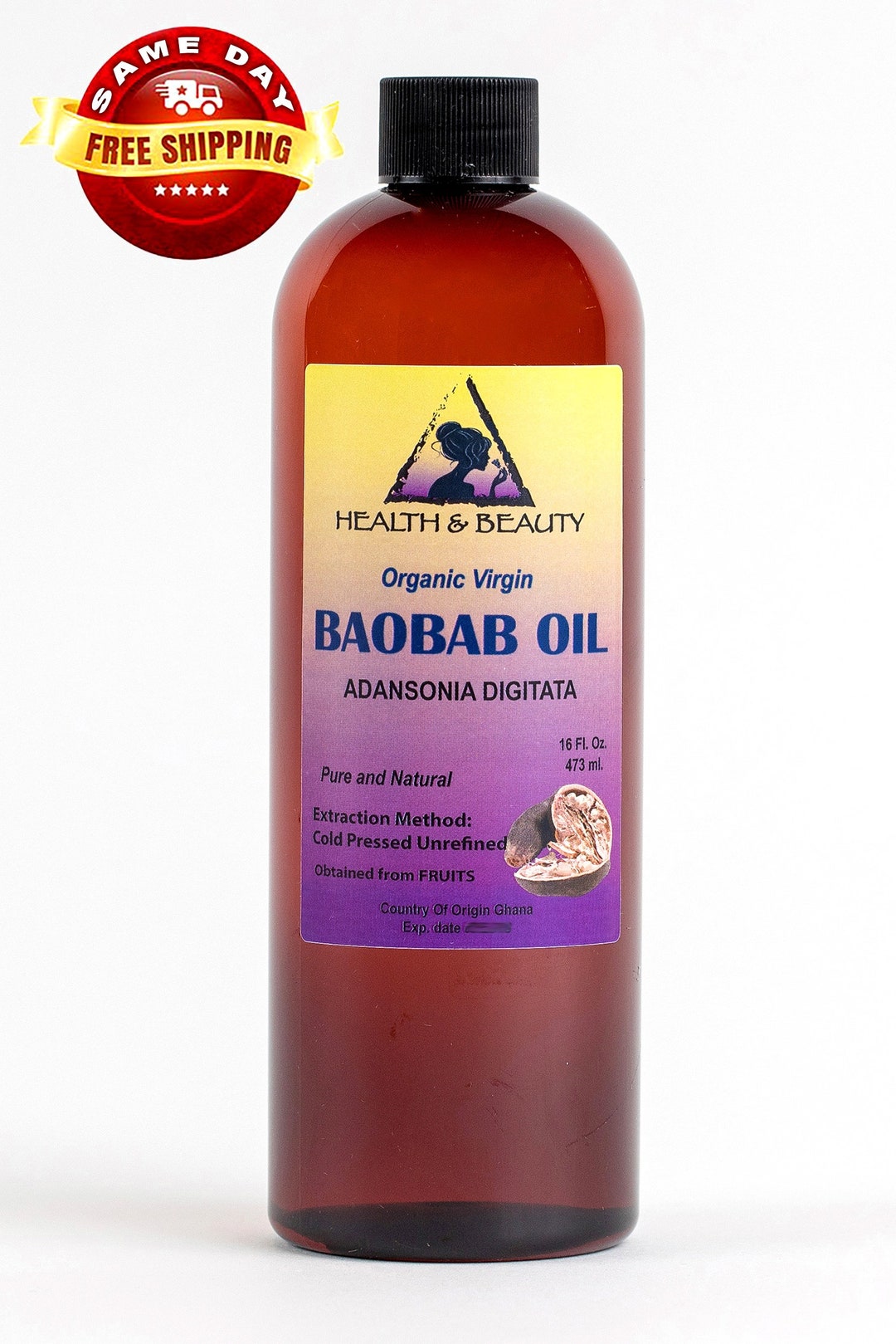 32 Oz BAOBAB OIL UNREFINED Organic Extra Virgin Cold Pressed - Etsy