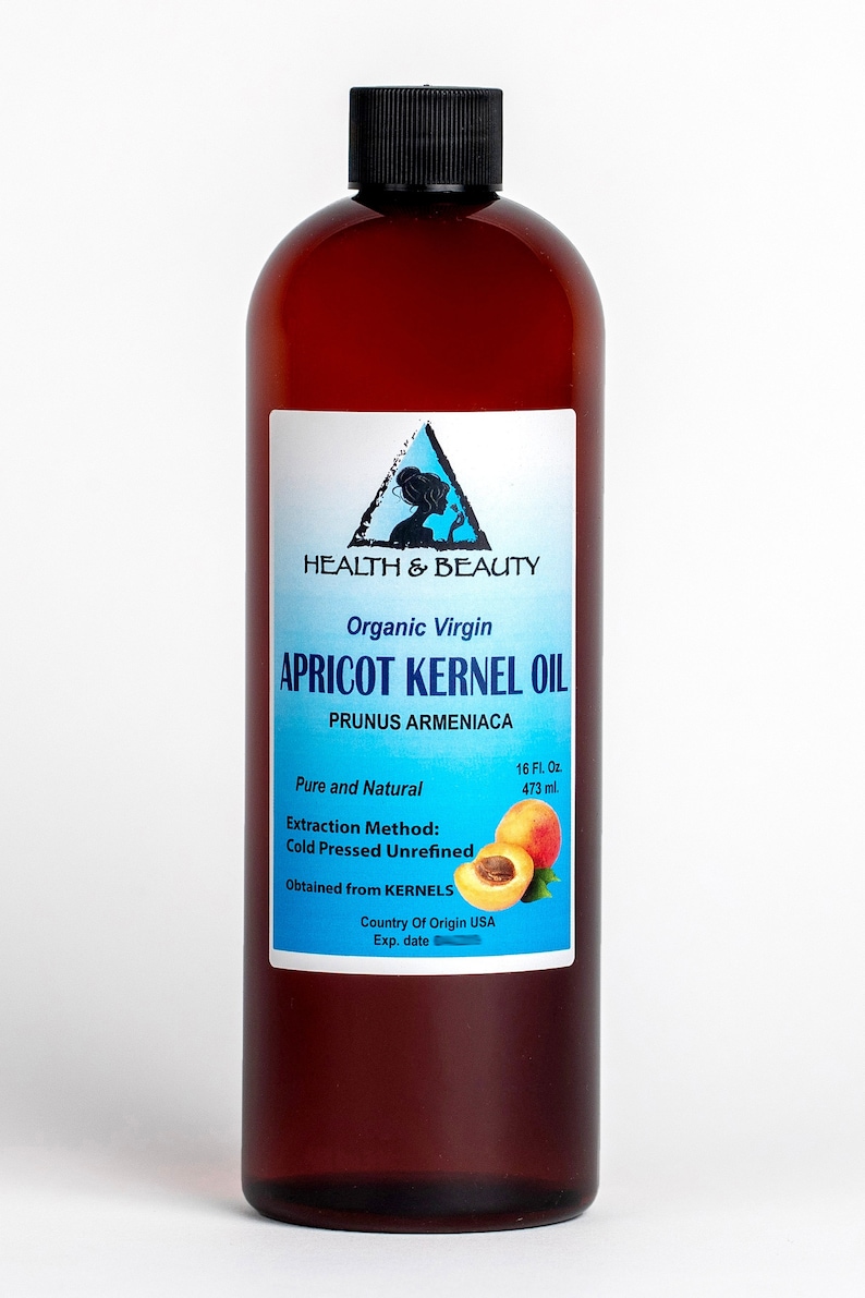 32 oz APRICOT KERNEL OIL Unrefined Organic Virgin Cold Pressed Etsy