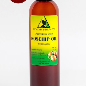 8 oz ROSEHIP SEED Oil UNREFINED Organic Extra Virgin Cold Pressed Pure