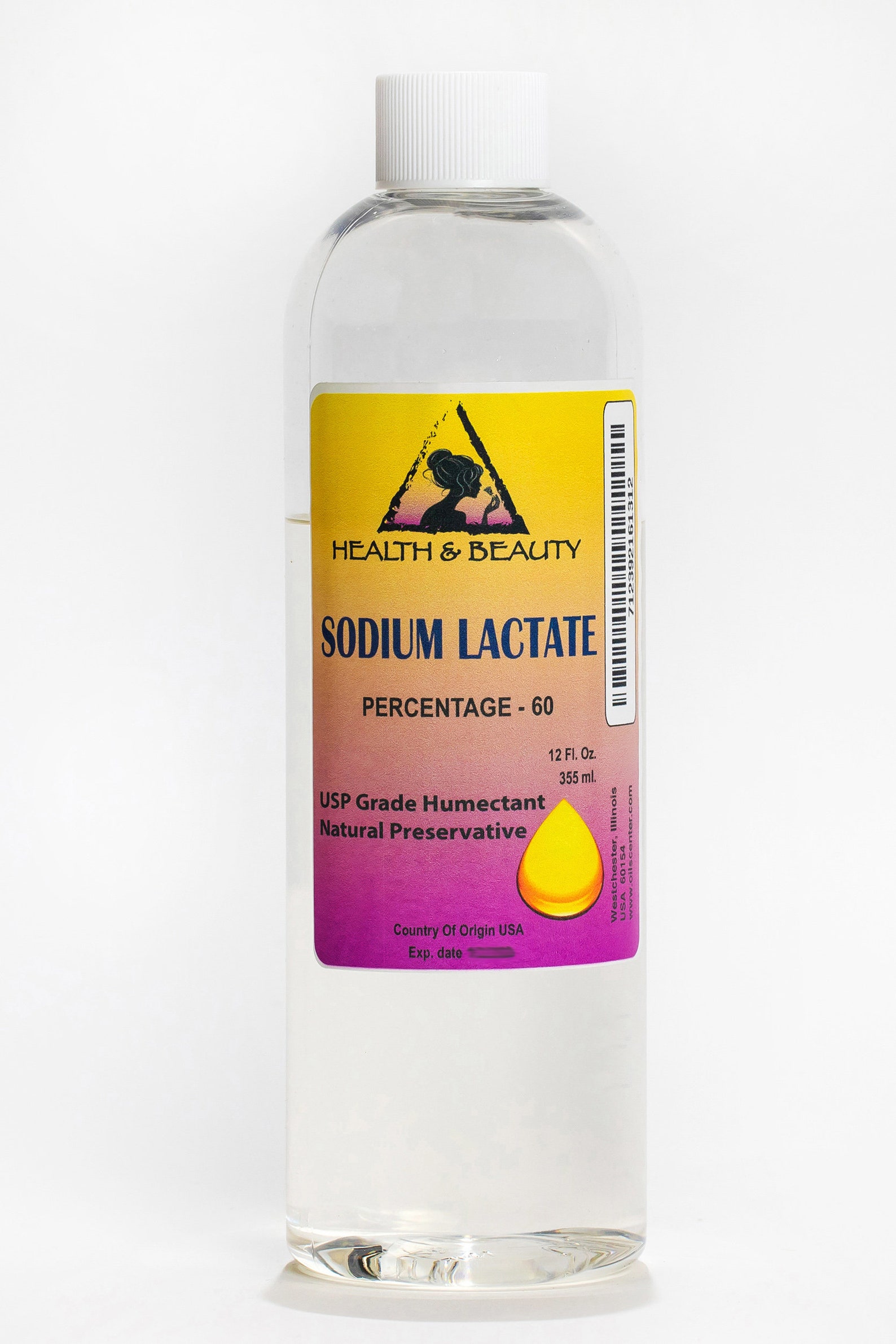 24 Oz SODIUM LACTATE 60 Natural USP Preservative Liquid Etsy