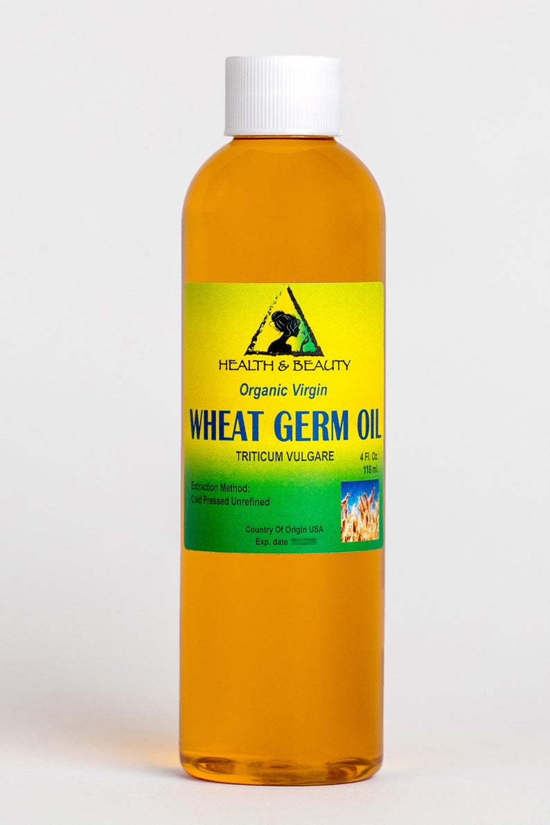 4 oz WHEAT GERM Oil UNREFINED Organic Virgin Cold Pressed Raw Etsy