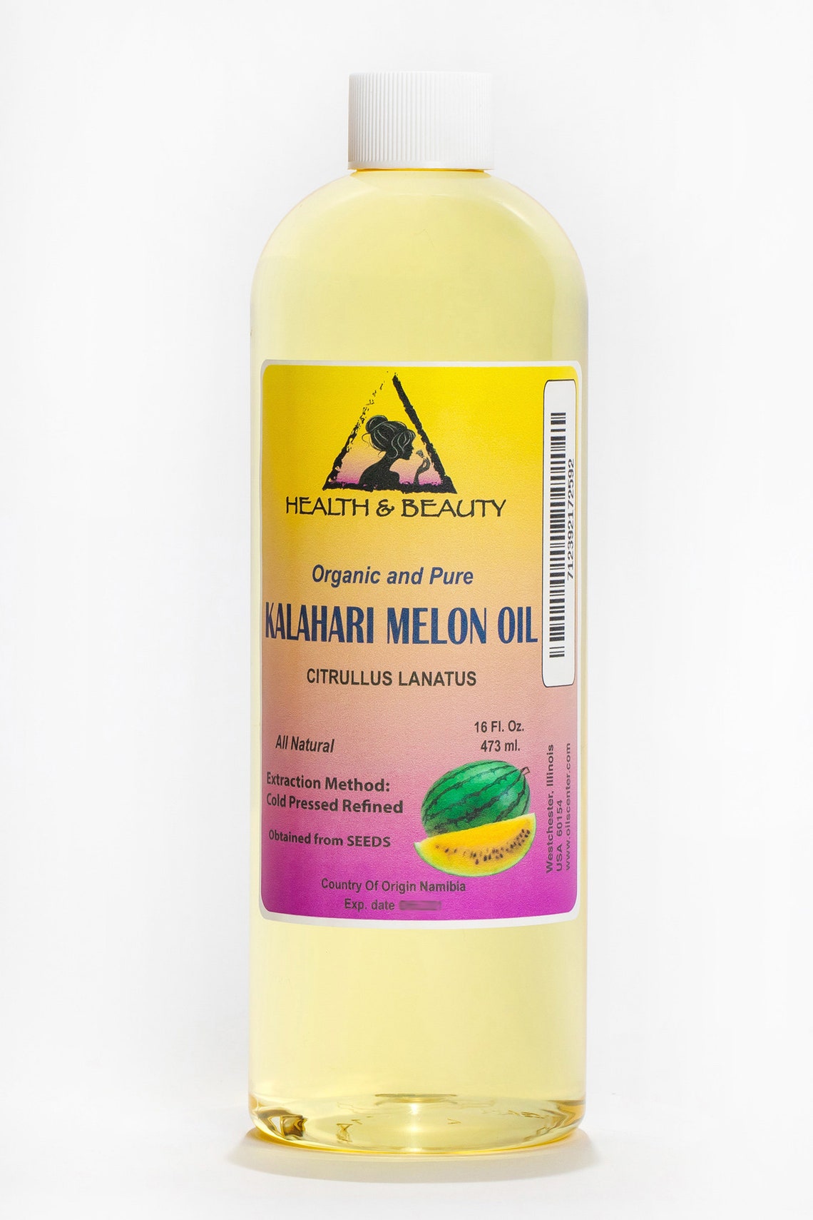 32 oz KALAHARI MELON SEED Oil Refined Organic Cold Pressed Etsy