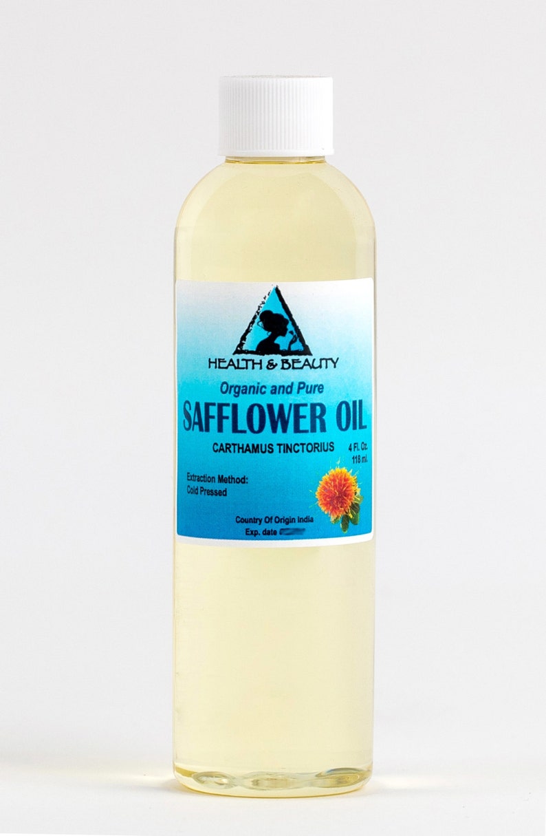 4 Oz SAFFLOWER OIL ORGANIC Carrier Cold Pressed High Oleic Etsy