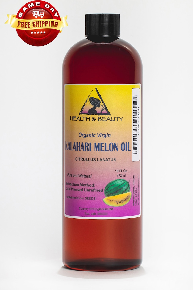 64 Oz KALAHARI MELON SEED Oil Unrefined Organic Virgin Raw Etsy