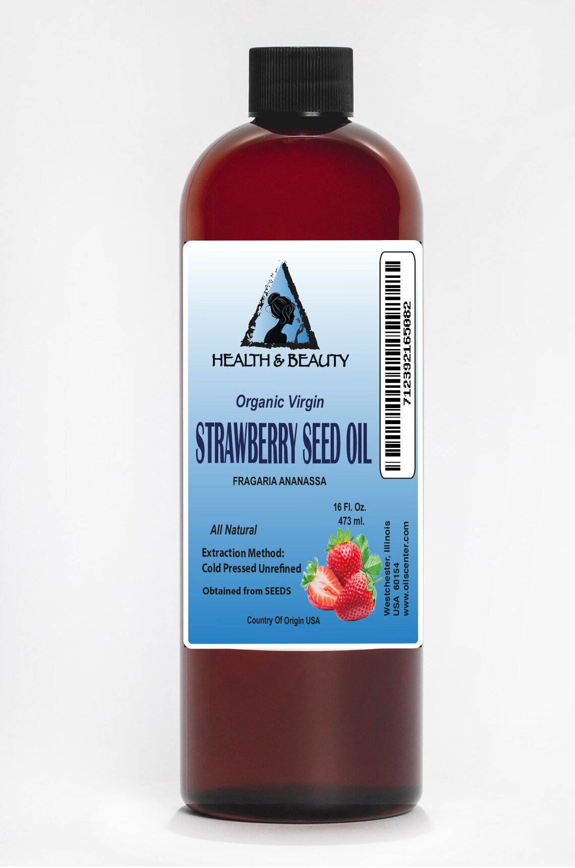64 oz STRAWBERRY SEED Oil UNREFINED Organic Virgin Cold Etsy