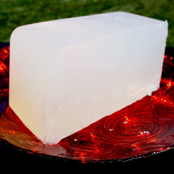 10 Lb CLEAR TRANSPARENT Organic Glycerin Melt & Pour SOAP Base 100% Pure Ultra Clear