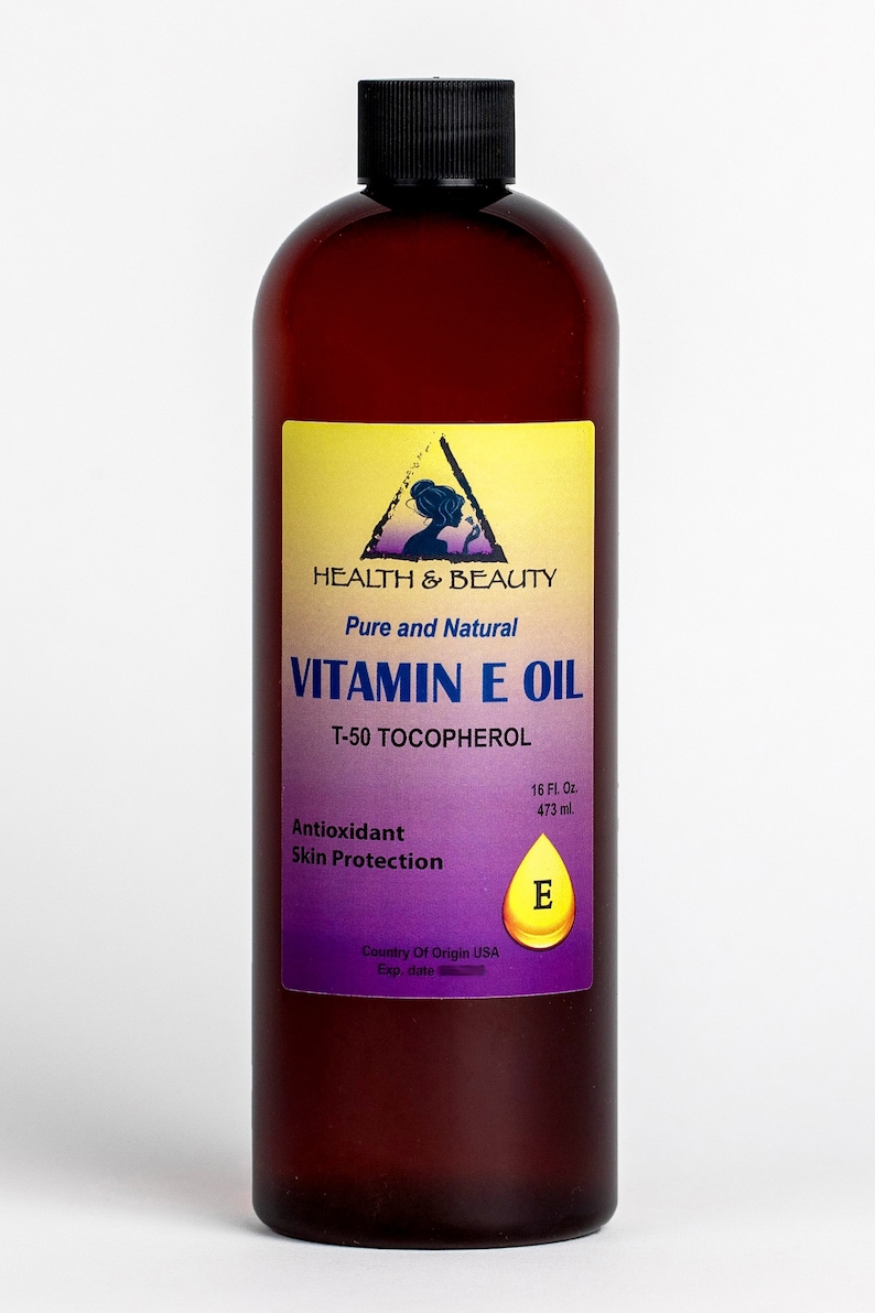 16 Oz TOCOPHEROL T50 VITAMIN E OIL Anti Aging Natural Premium Etsy