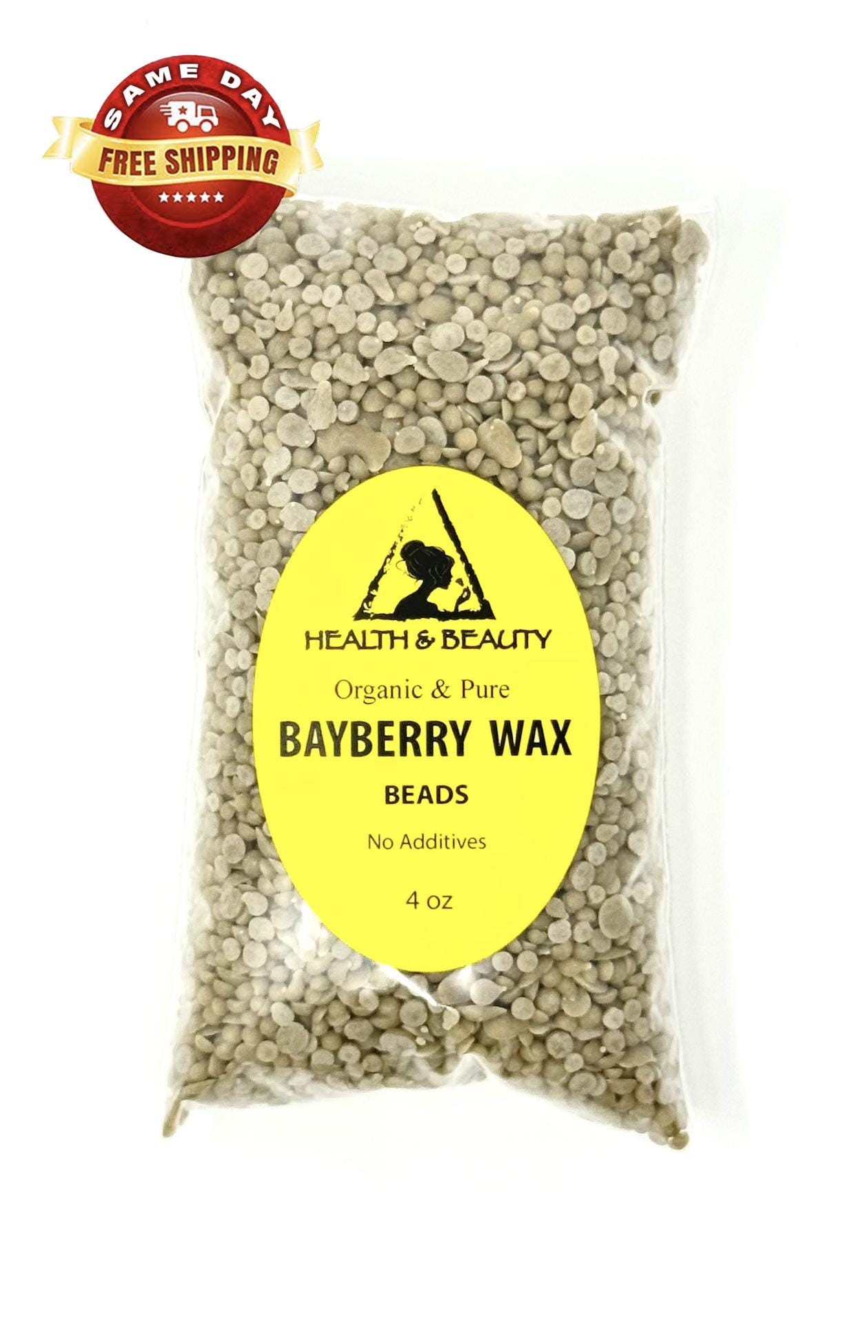 4 Oz BAYBERRY WAX ORGANIC Vegan Pastilles Beads 100% Pure - Etsy