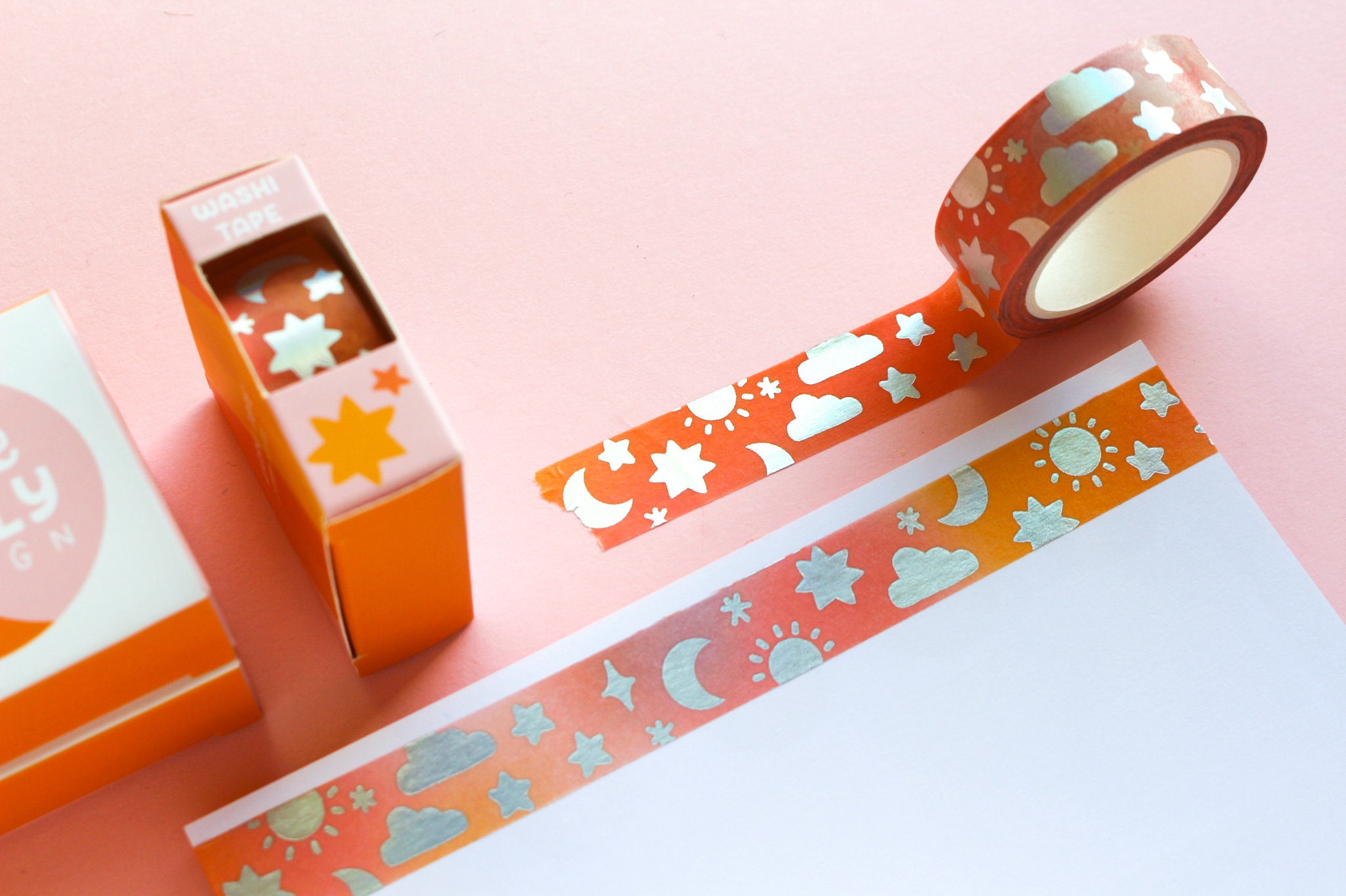 In the Clouds - holographic foil washi tape – Moonlume