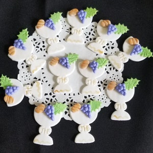 First Communion Cupcake Topper, Chalice Cupcake Topper, Communion Chalice, First Communion Decoration, Baptism Favors, Communion Chalice