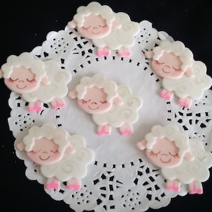 Lamb Baby Shower, Lamb Cake Topper, Little Lamb Baby Shower, Lamb Favor, Baby Lamb Cake Topper, Baptism Lamb Favor, Little Lamb Baby Shower