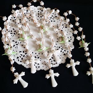 First Communion Favor, Girl Baptism Favor, Mini Rosaries Favor, First Communions Favor, First Communion Rosary Favor, Boy First Communion