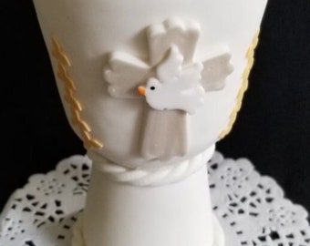 Communion Chalice, First Communion Cake Topper, Baptism Cake Topper, First Communion Cake Decoration, Baptism Favor, Communion Chalice Favor