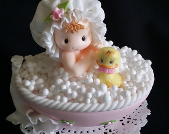 Baby Shower Cake Decoration Baby Shower Favor Twins Baby Etsy Baby Shower Cake Decoration Baby Shower Favor Twins Baby Etsy