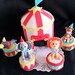 Circus Party, Circus Cake Topper, Circus First Birthday, Circus Animals, Circus Decoration, Circus Cake Decor, Circus Party, Big Top Circus