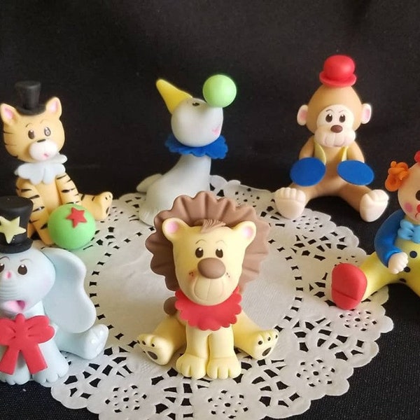 Circus Cake Topper, Circus Animals Circus Party Decoration, Circus Birthday Cake, Circus Decoration, Circus Party Shower, Circus Baby Shower