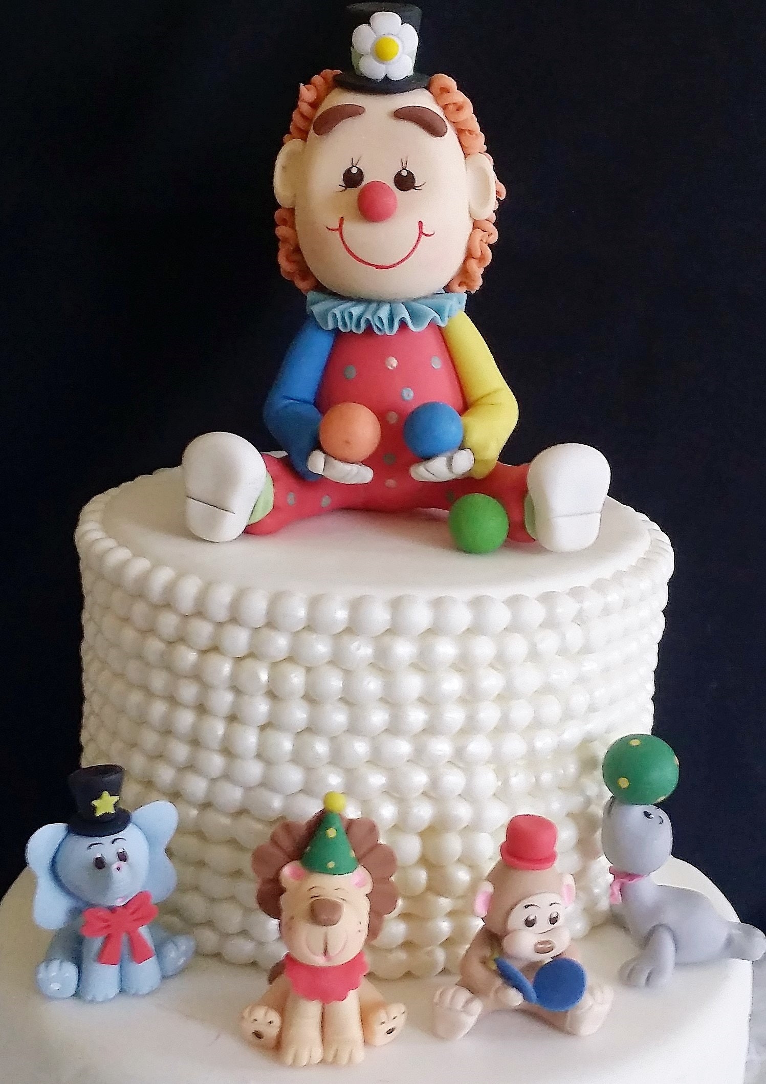 Circus Cake Decoration Set - Carnival Birthday Cake Picks & Toppers For Baby Shower Party Supplies