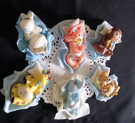 Safari Cake Toppers Safari Baby Shower Girls Jungle Birthday Safari Cake Toppers Safari Baby Shower Girls Jungle Birthday