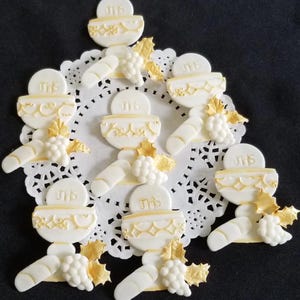 Communion Chalice, First Communion Cupcake Topper, Baptism Cake Topper, First Communion Cake Decor, Baptism Favor, Communion Chalice Favor