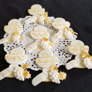 First Communion Cupcake Topper, Chalice Cupcake Topper, Communion Chalice, First Communion Decoration, Baptism Favors, Communion Chalice