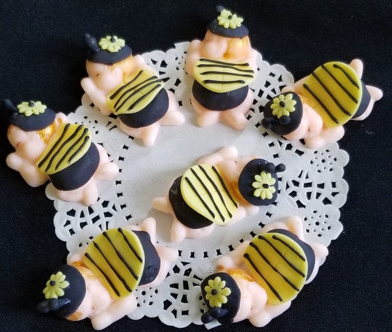 Baby Bumble Bee Bee Babies Bumble Bee Favors Bumble Bee Etsy