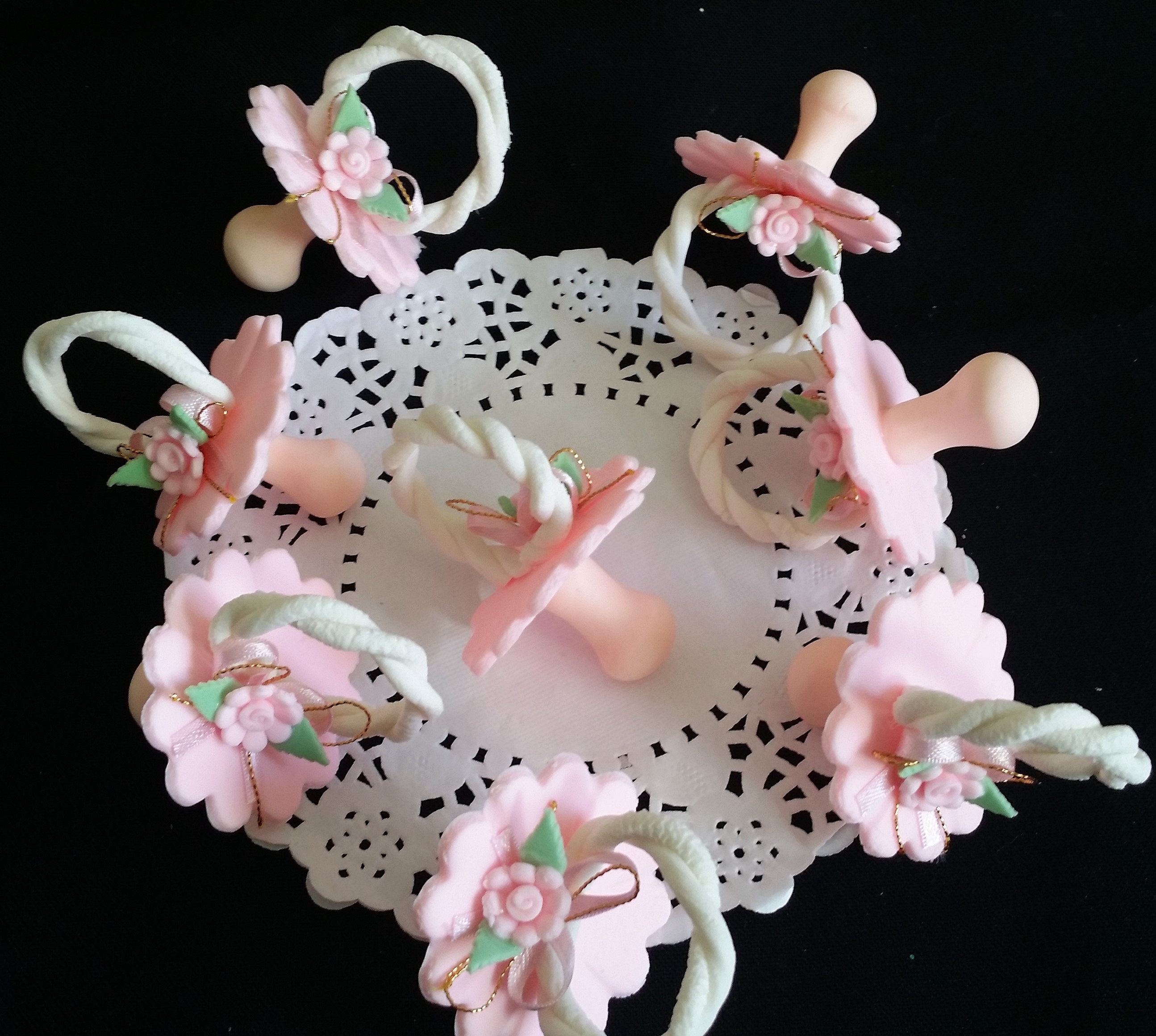 Baby in Bloom Pacifier Necklace