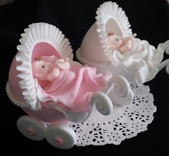 Baby Shower Decoration Vintage Baby Carriage Baby Cake Etsy