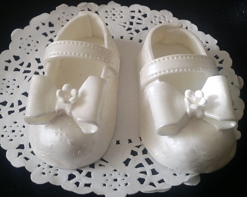 Baby Shoes Cake Topper Baby Cake Topper Baby Shower Cake Etsy