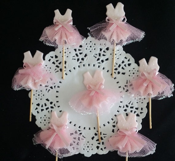 tutu cupcakes for baby shower