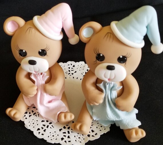 Teddy Bear Topper Bear Baby Shower Bear Cake Topper Teddy Bear Teddy Bear Topper Bear Baby Shower Bear Cake Topper Teddy Bear