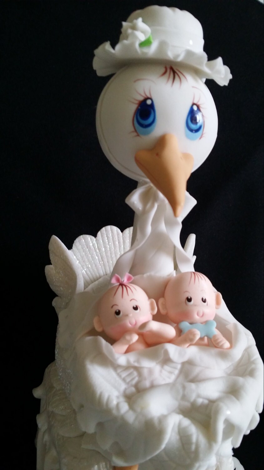 Twins Cake Topper Twins Baby Shower Baby Shower Cake Topper Etsy UK