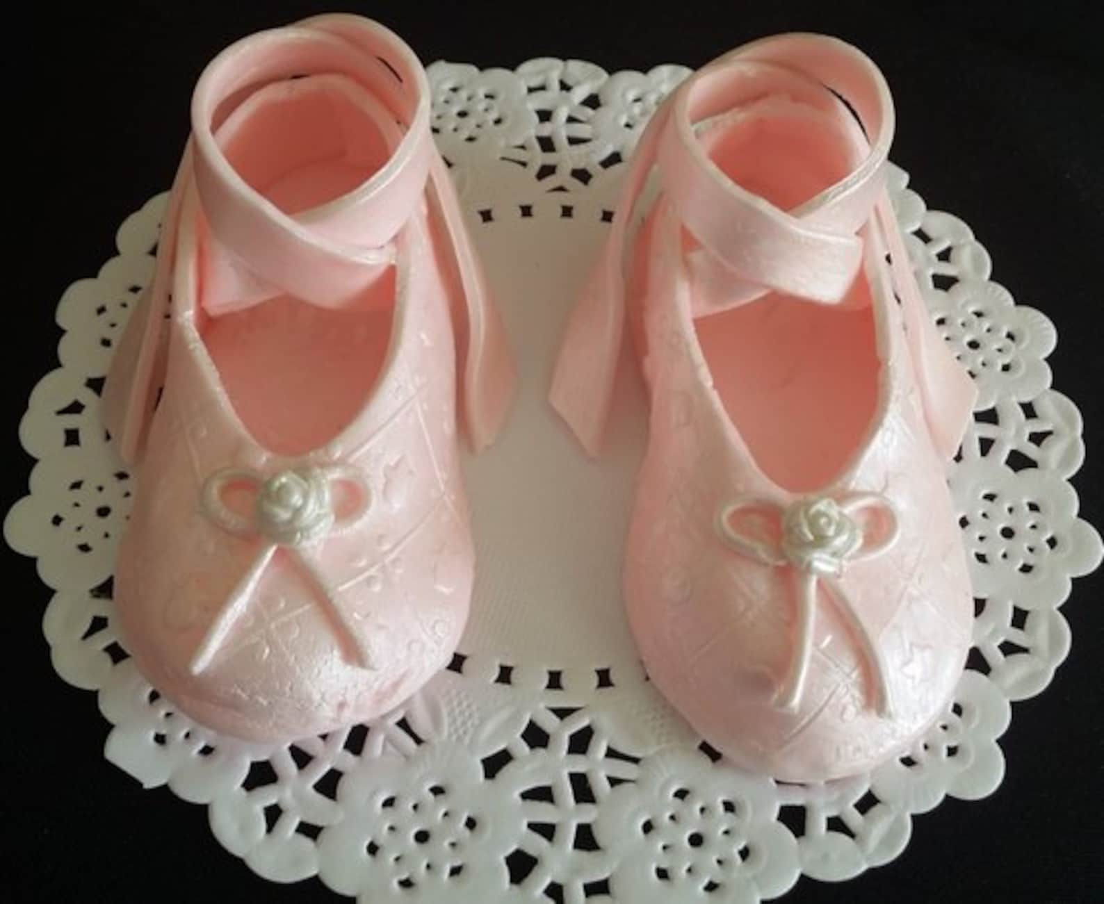 ballerina cake topper, ballet cake topper, pink ballet shoes, dance party, pink ballerina, first birthday, birthday girl cake to