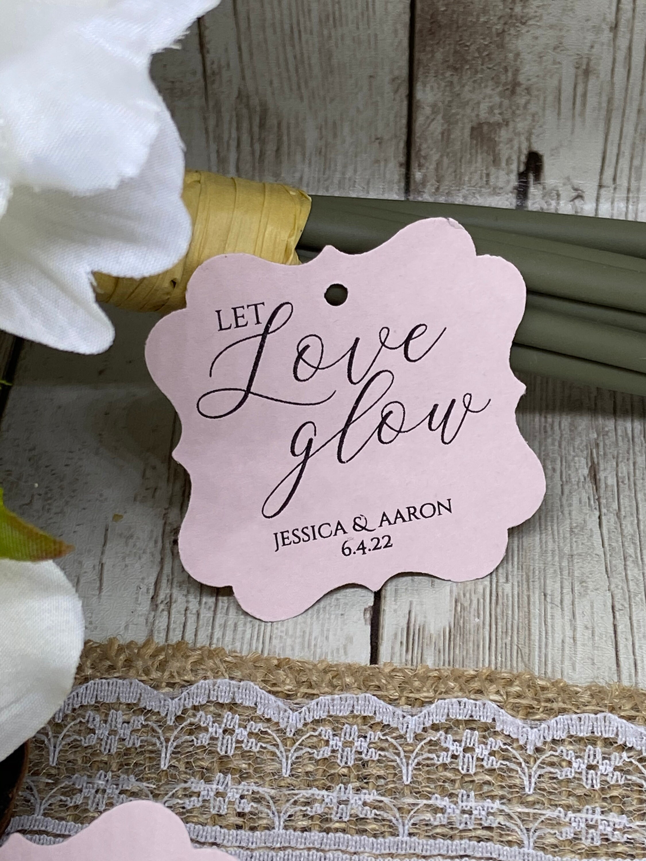 Wedding Gift Tags Wedding Favor Tags Wedding Tags Gold Foil | Etsy