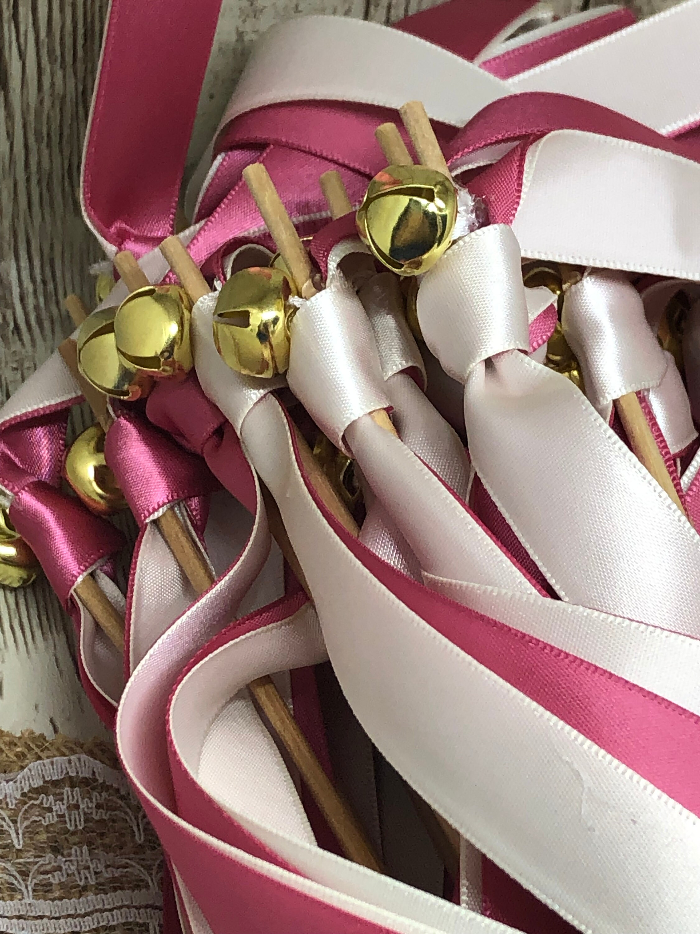 100pc Ribbon Wand Send Off Package Ribbon Wands and Ribbon Etsy