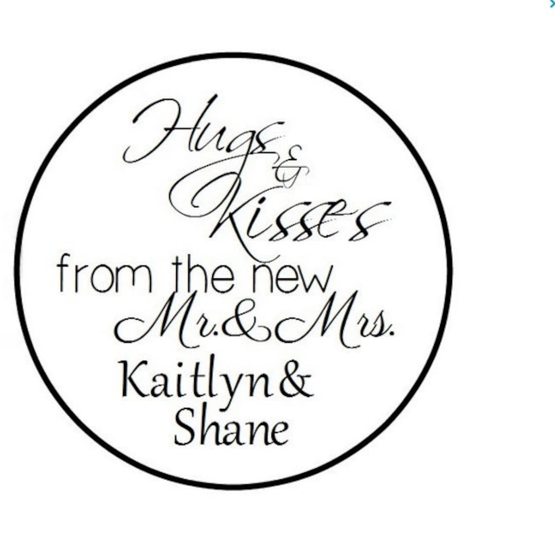 Small .75 Labels Wedding Favor Stickers Custom Wedding Etsy