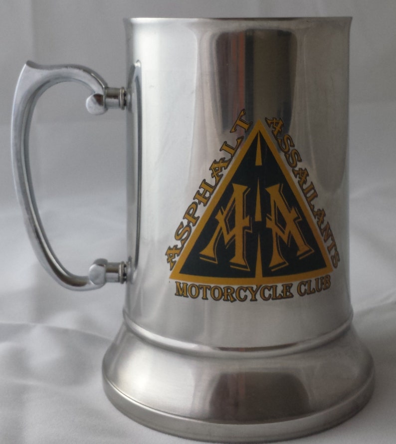 Personalized 20oz Stainless Steel Beer Mug Stein Etsy