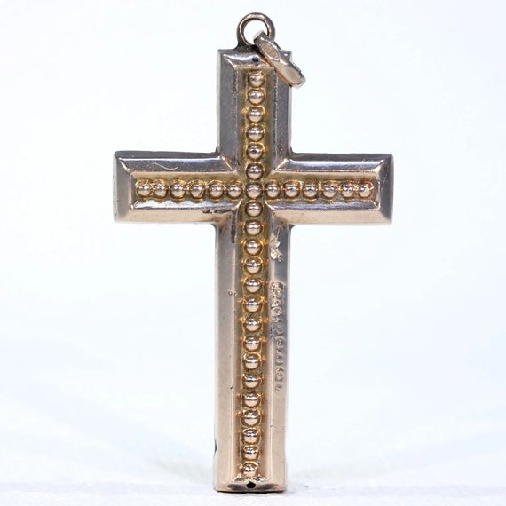 Early Edwardian Gold Cross Hallmarked 1901 - image 1