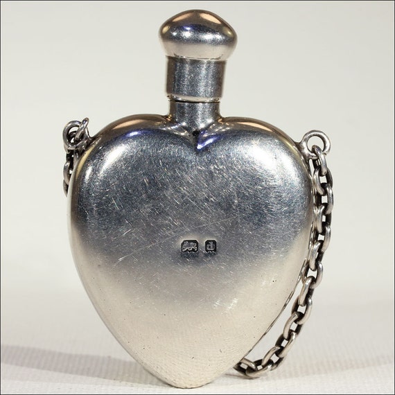 Sterling silver perfume bottle pendant Sterling silver perfume bottle pendant