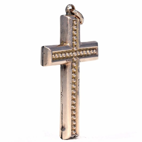 Early Edwardian Gold Cross Hallmarked 1901 - image 2