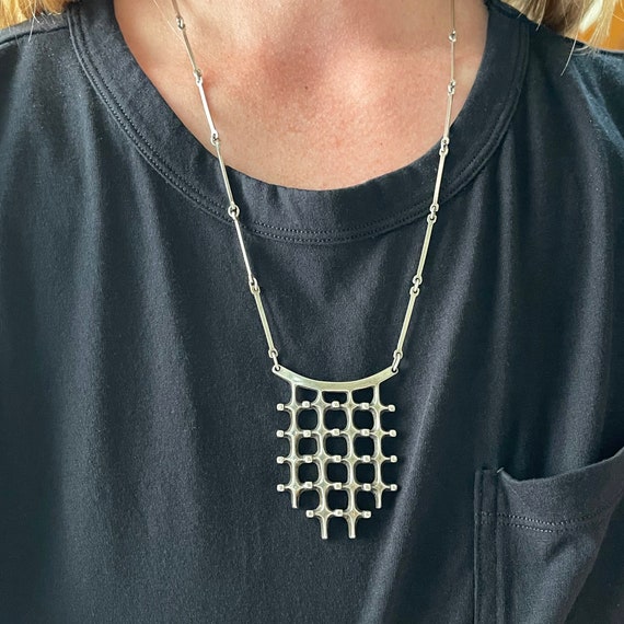 Vintage Marianne Berg for David Andersen Silver N… - image 2