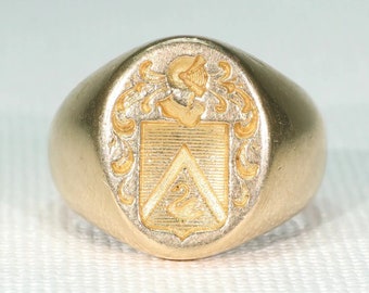 Antique Gold Ring - Etsy
