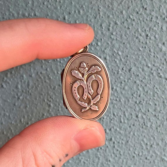 Edwardian Horseshoe Locket