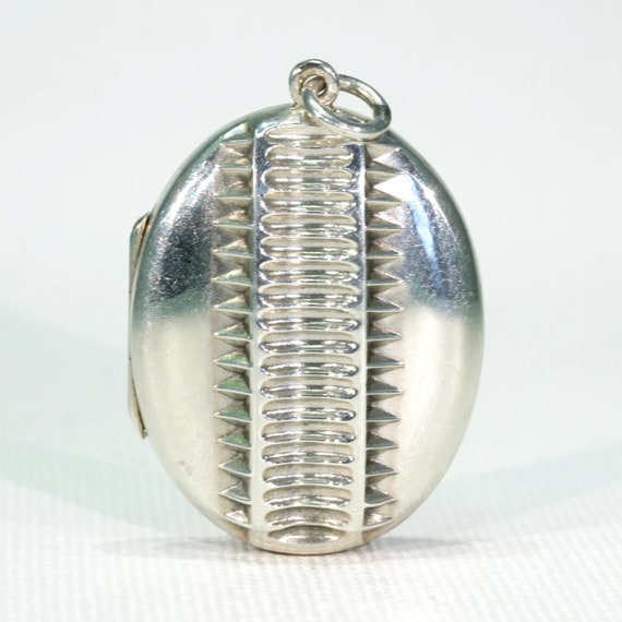 Antique Victorian Silver Locket Dated 1880