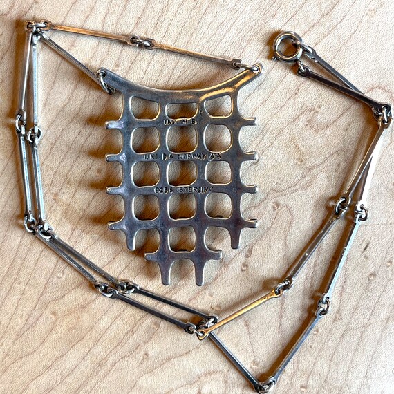 Vintage Marianne Berg for David Andersen Silver N… - image 8