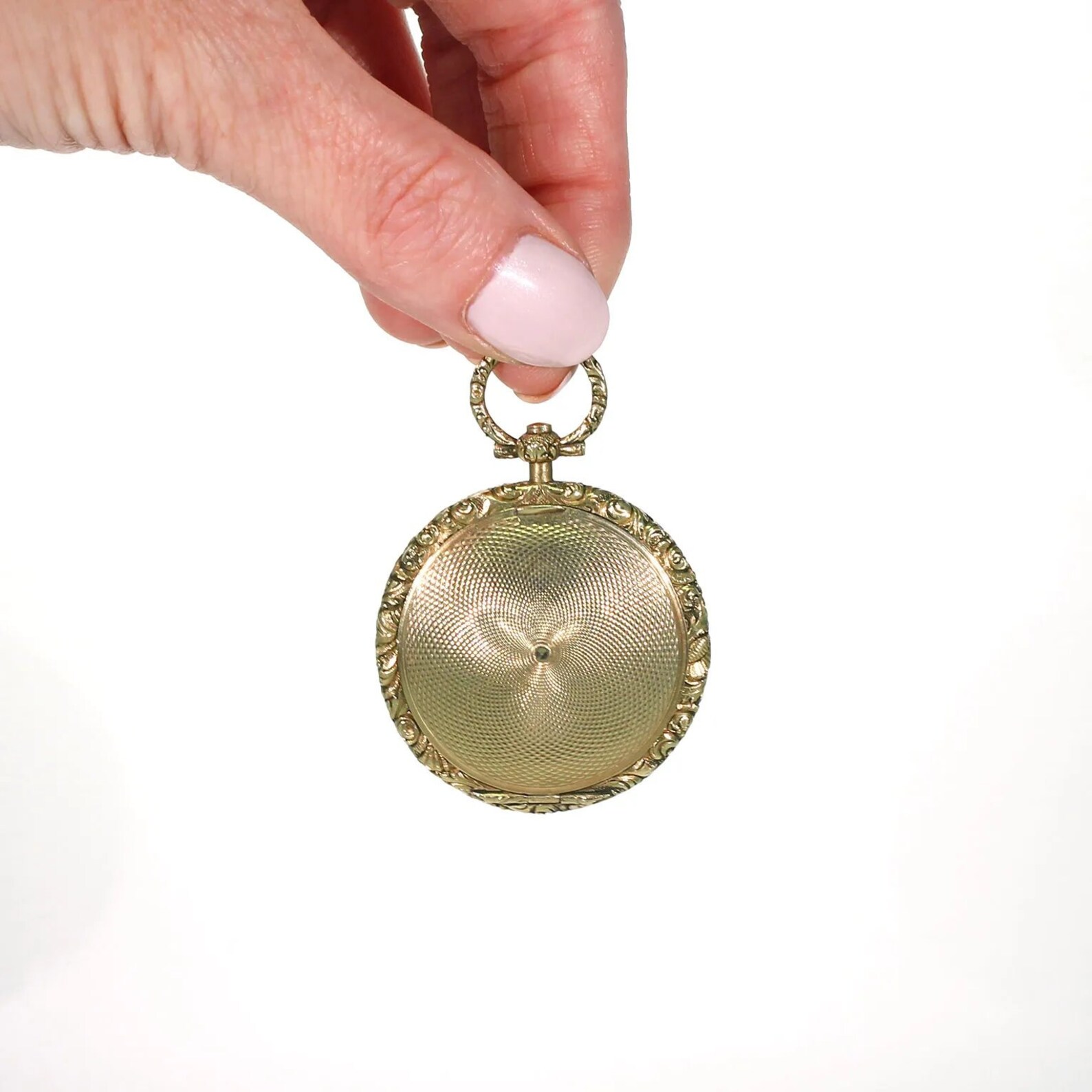 Early Victorian Gold Memorial Locket Pendant Hair Inscription Etsy