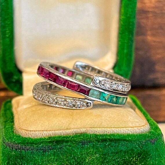 Art deco flip best sale ring